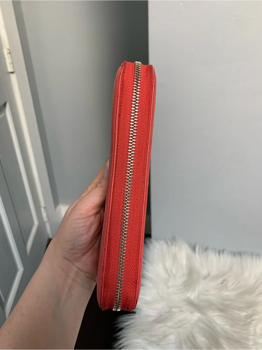 Authentic pink Gucci soho large zippy wallet. - Picture 6 of 14